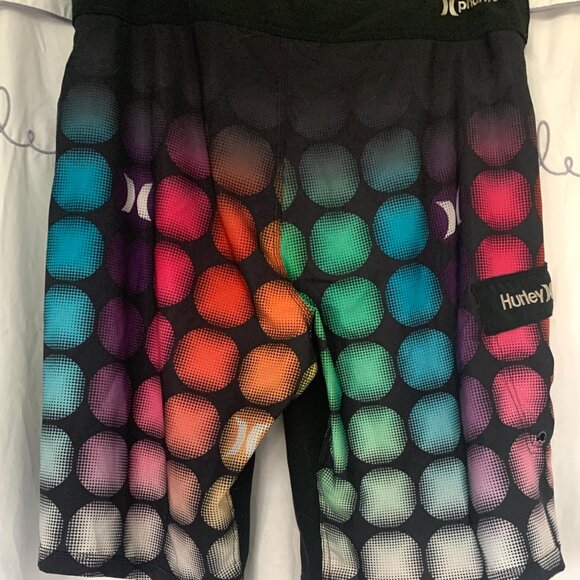 Hurley Phantom Surf Trunks Board Shorts Swim Trunks No Tag 17.5" - Picture 2 of 6